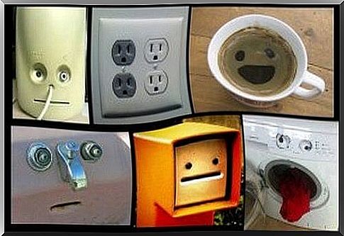 Pareidolia: seeing forms that are not there