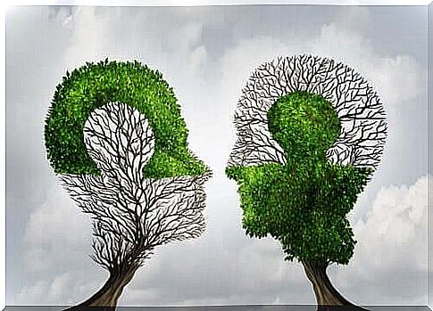 Trees form heads of people.