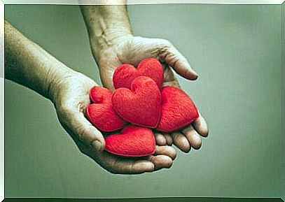 hearts in hands