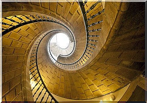 spiral stairs- end